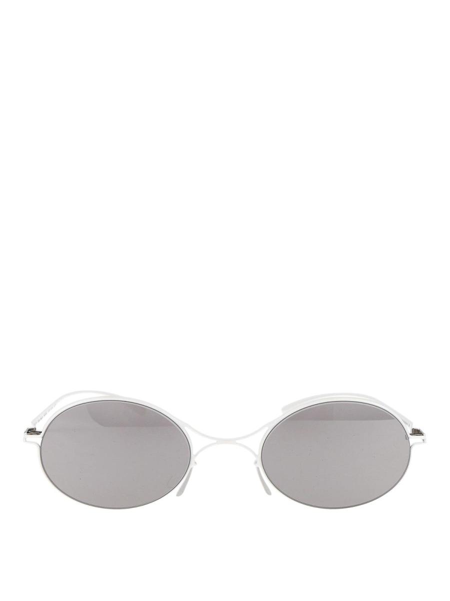 Mykita Lunettes De Soleil - Blanc