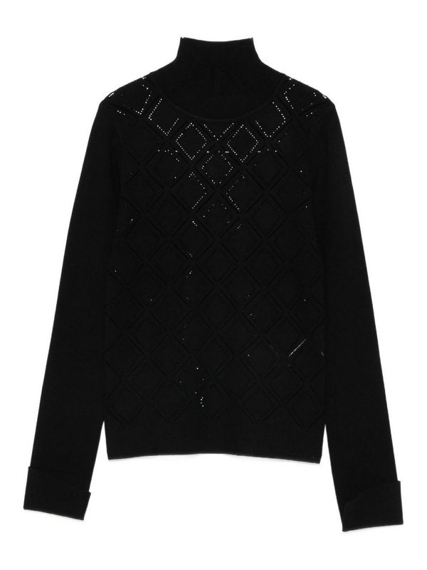Blugirl Pull Col Roulé - Noir