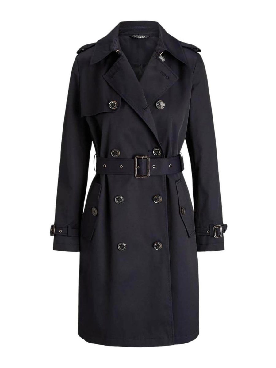 Lauren Ralph Lauren Trench-Coat - Bleu