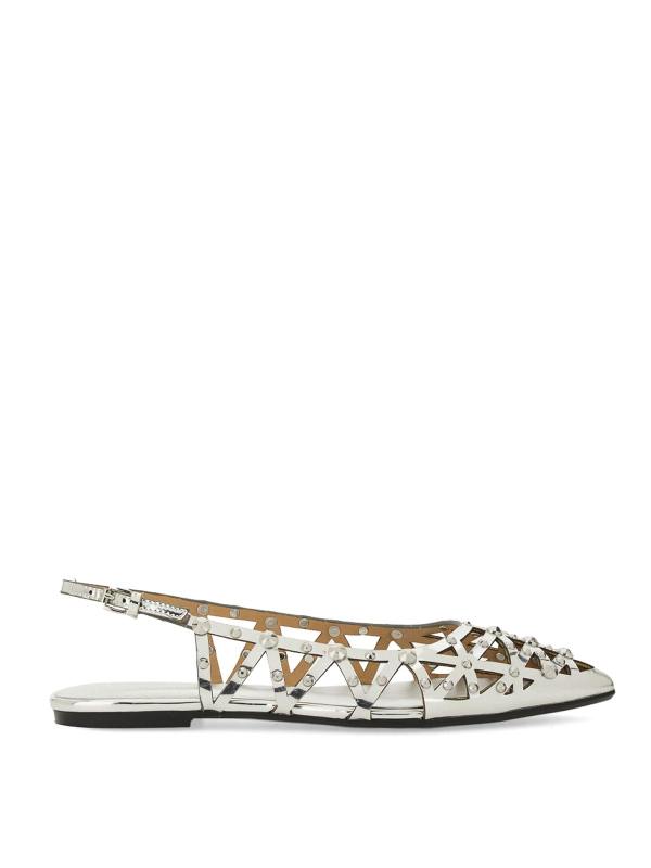 Ash Ballerines - Argent
