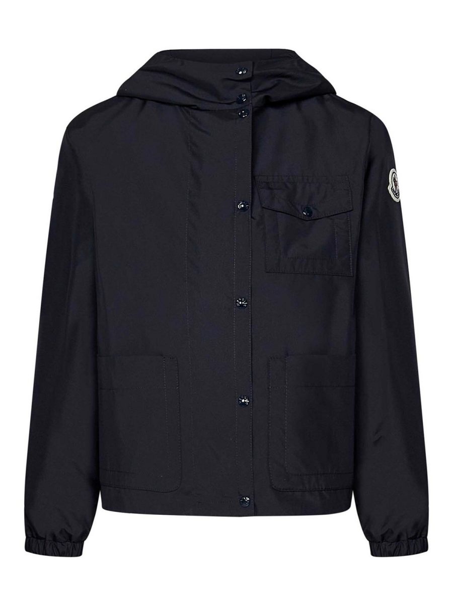 Moncler Jr Veste Casual - Bleu