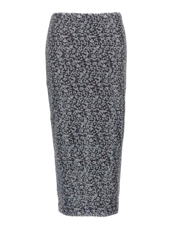Rotate Birger Christensen Jupe Midi - Multicolore