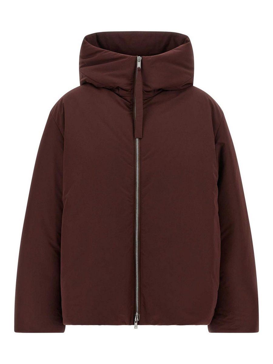 Jil Sander Blouson Rembourré - Rouge Brun