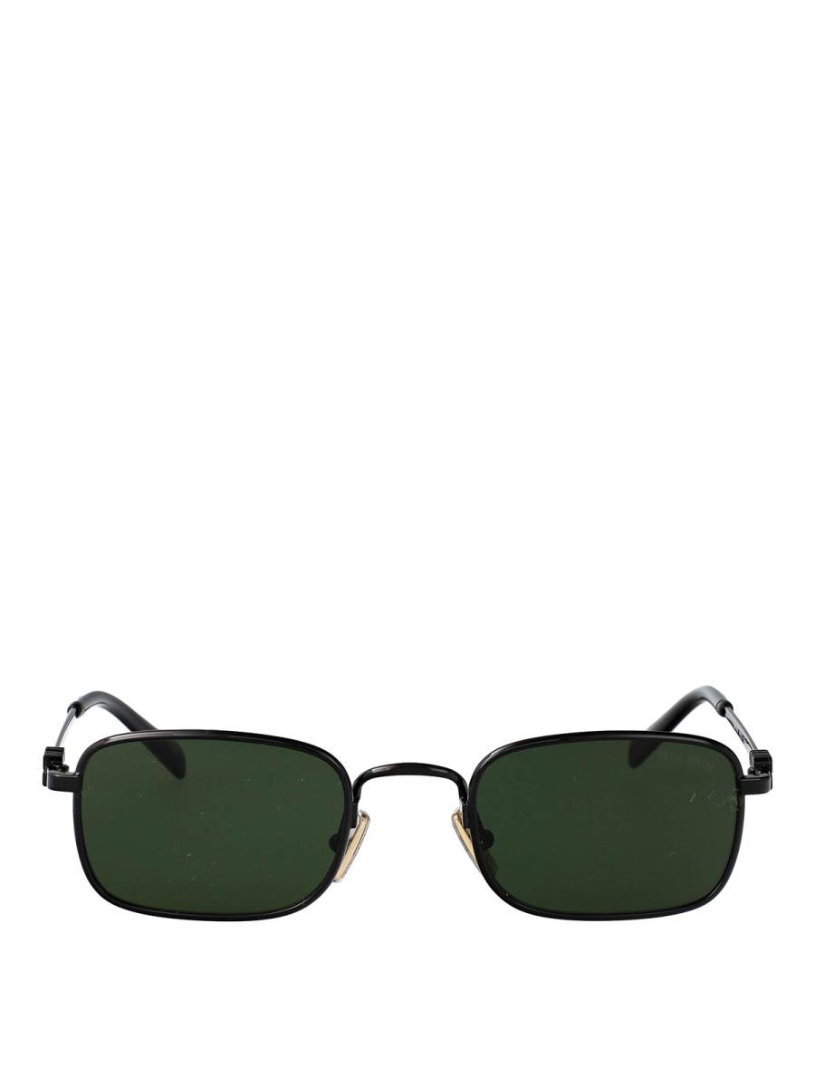 Miu Miu Lunettes De Soleil - Noir