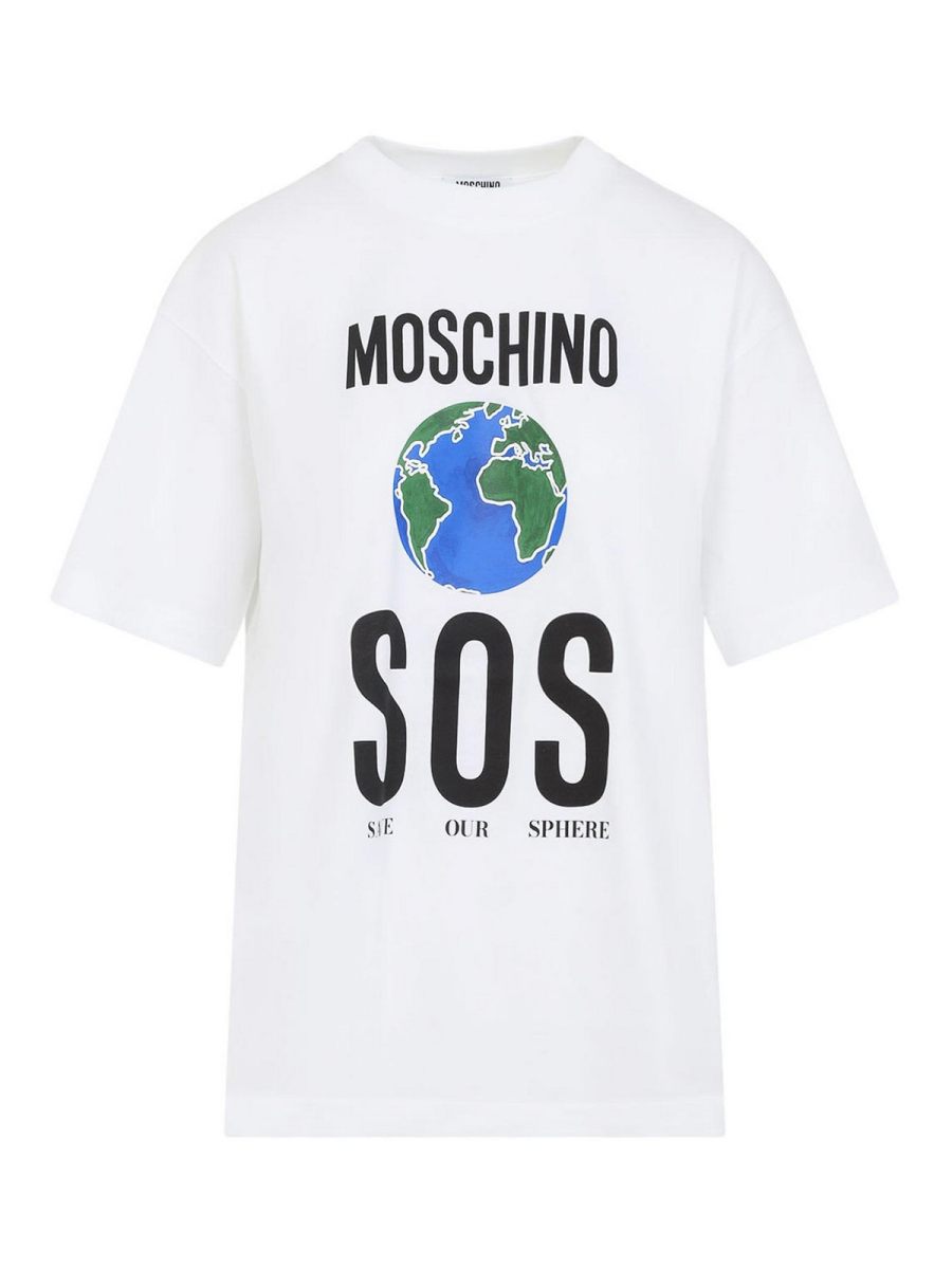 Moschino T-Shirt - Blanc