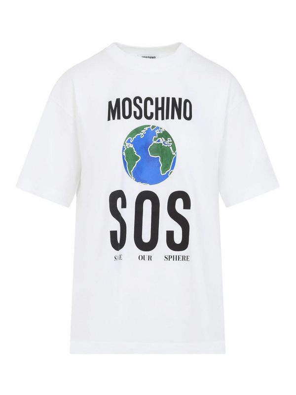 Moschino T-Shirt - Blanc