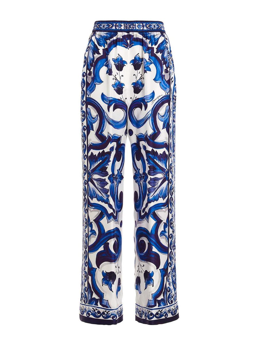 Dolce & Gabbana Pantalons Décontractés - Bleu