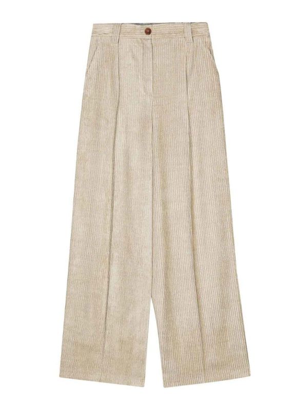 Alysi Pantalons Décontractés - Beige