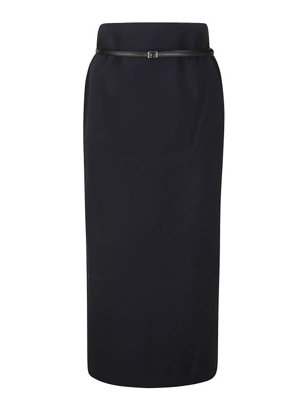 16 Arlington Jupe Midi - Bleu