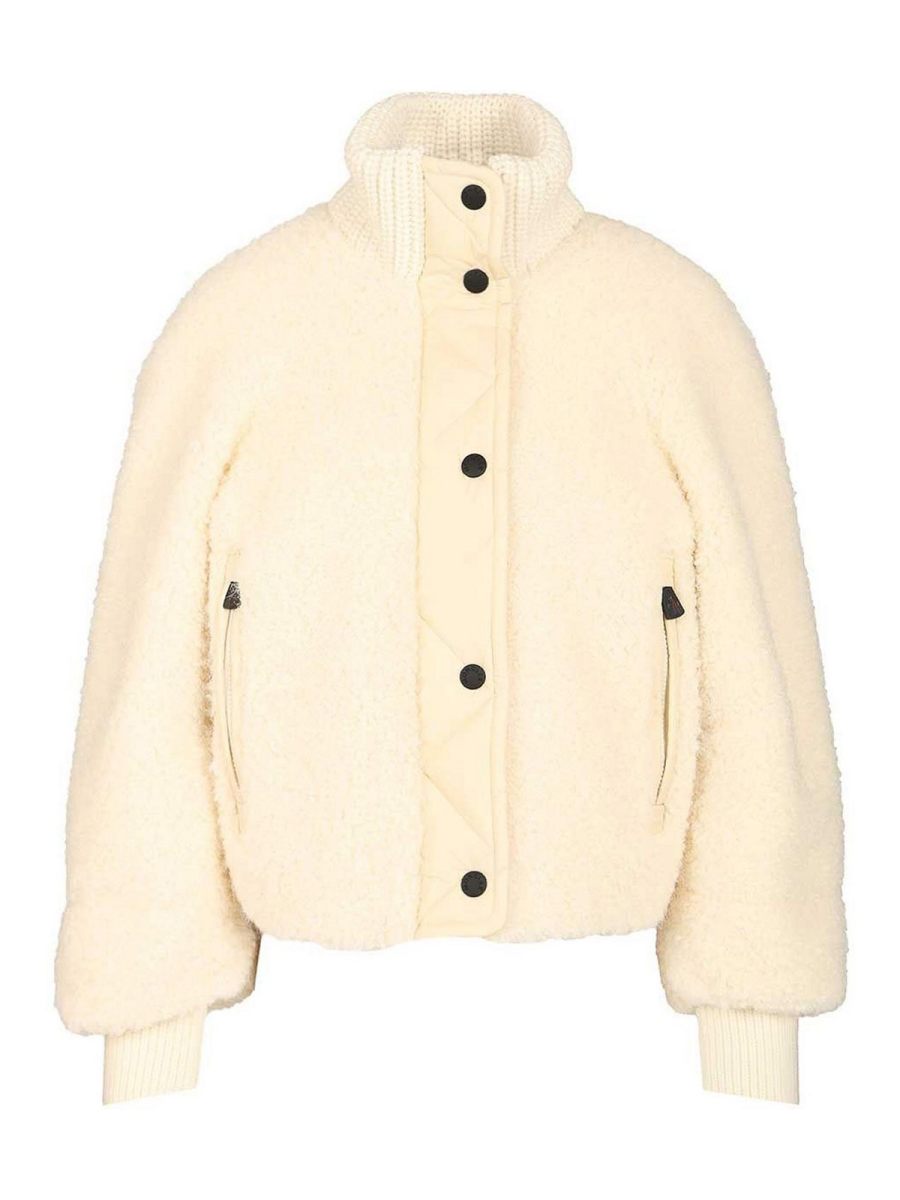 Moncler Blouson Rembourré - Blanc