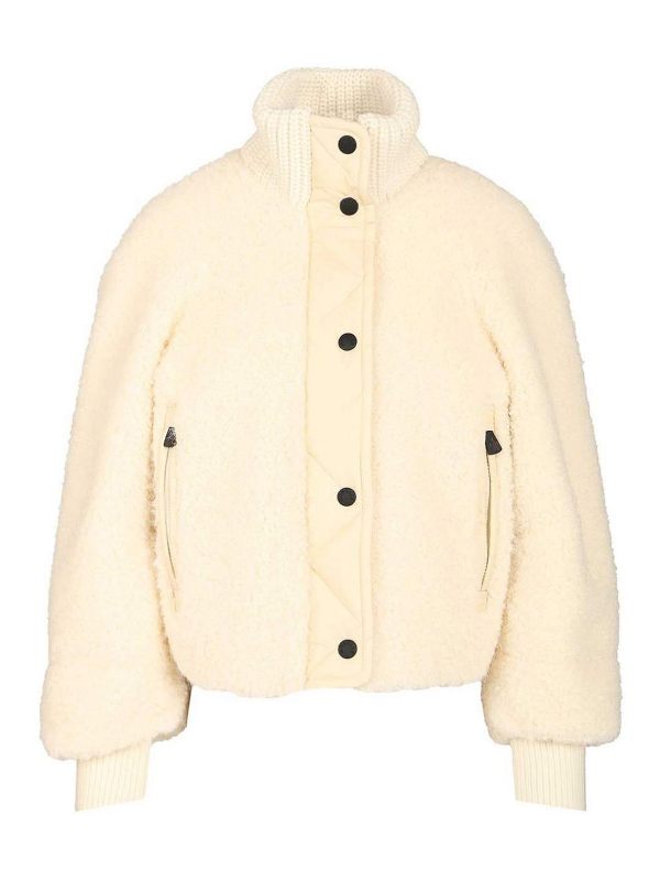 Moncler Blouson Rembourré - Blanc