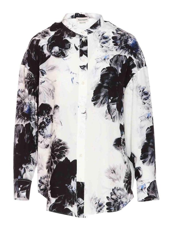 Alexander Mcqueen Chemise - Bleu