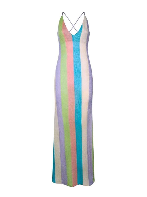 Mc2 Saint Barth Robe Au Genou - Multicolore