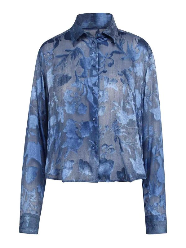 Ermanno Scervino Chemise - Bleu