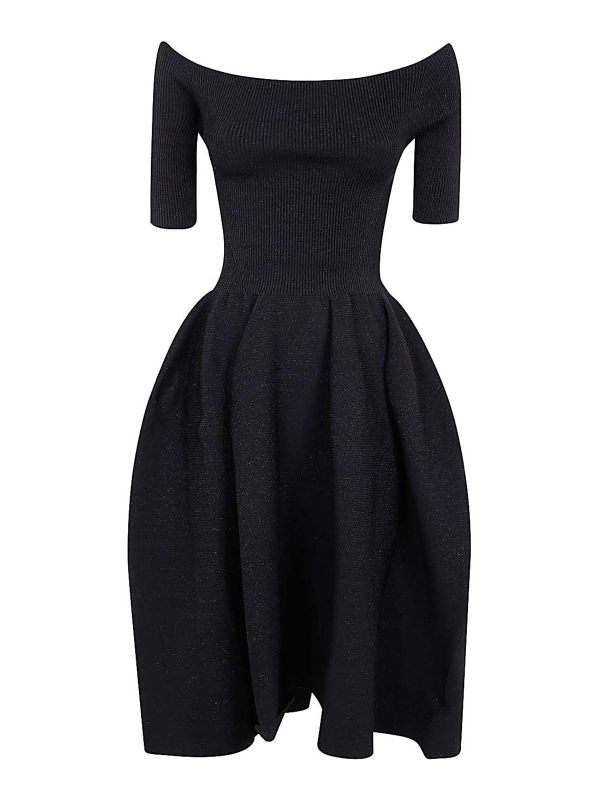 Cfcl Robe Au Genou - Noir