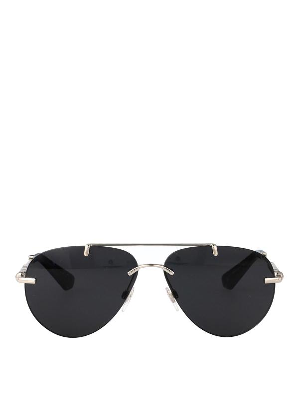 Burberry Lunettes De Soleil - Argent