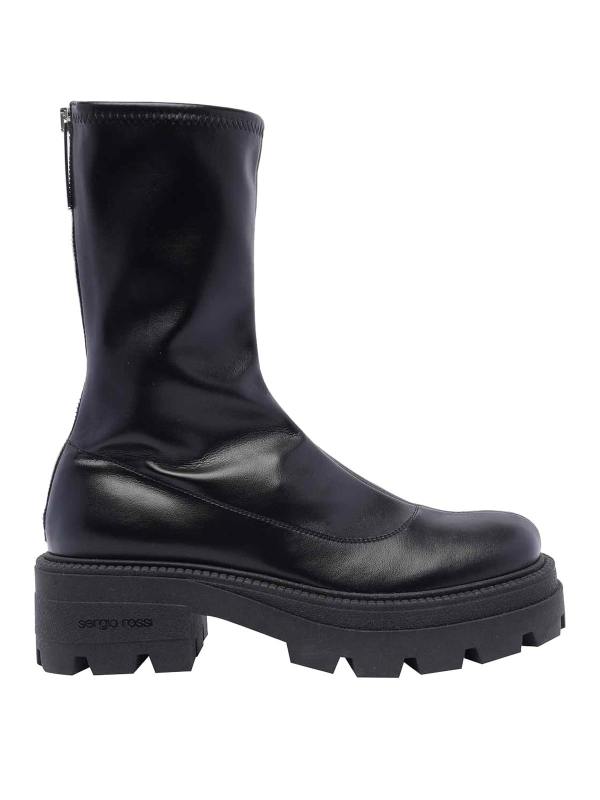 Sergio Rossi Bottines - Noir