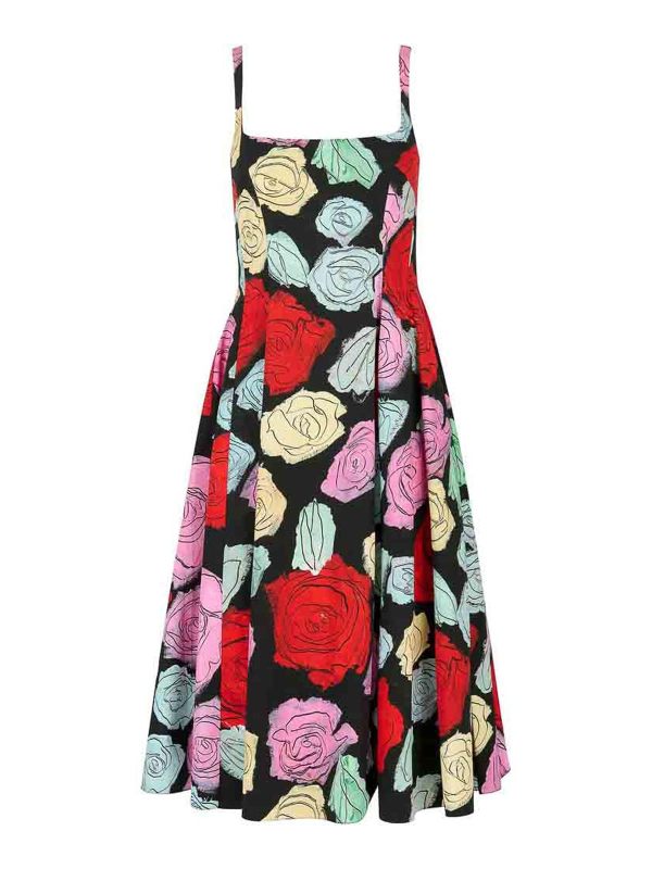 Marni Robe Au Genou - Noir