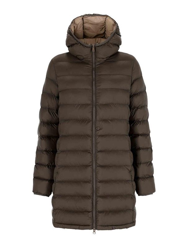 Conte of Florence Manteau Au Genou - Marron