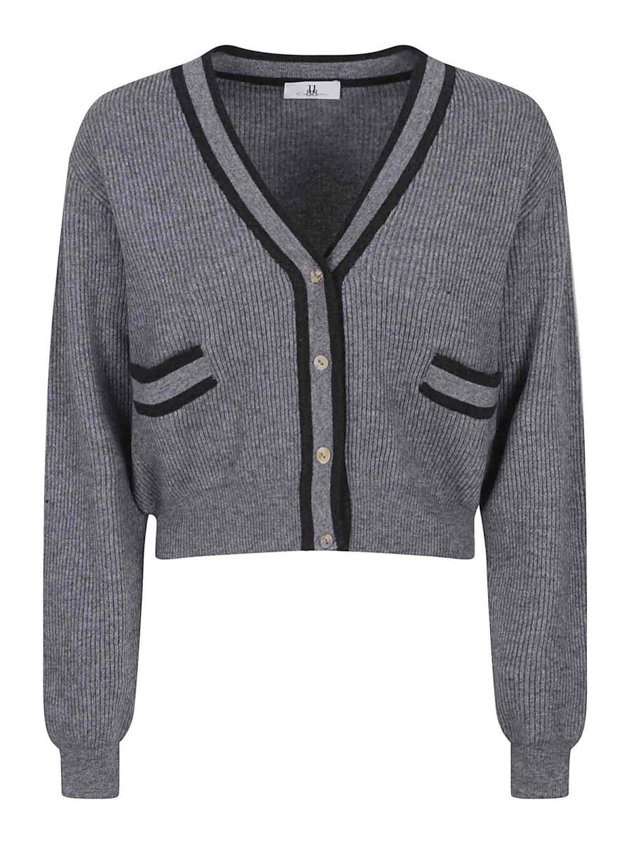 Eleven88 Cardigan - Gris Clair