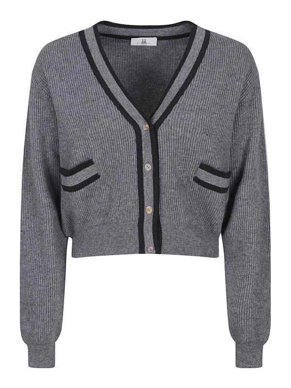 Eleven88 Cardigan - Gris Clair