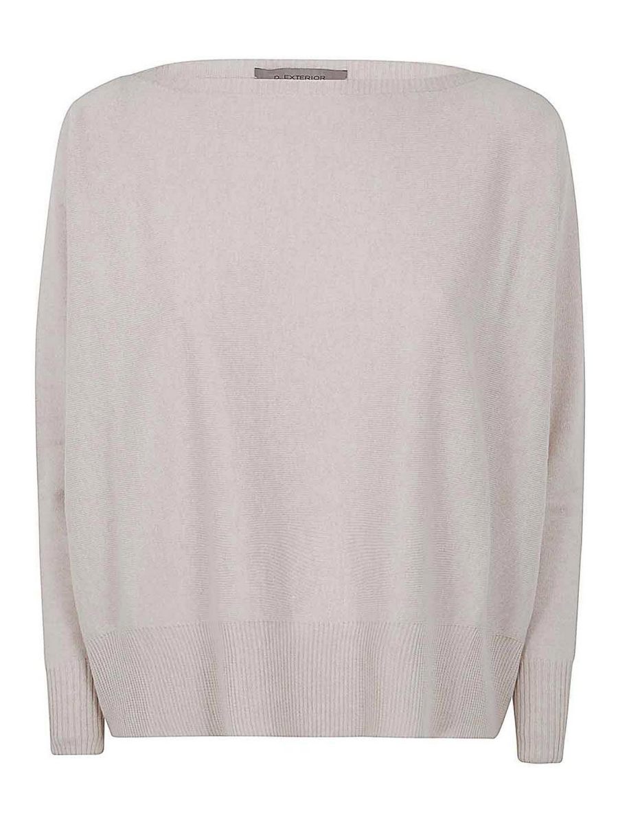 D. Exterior Pull Col Rond - Orange