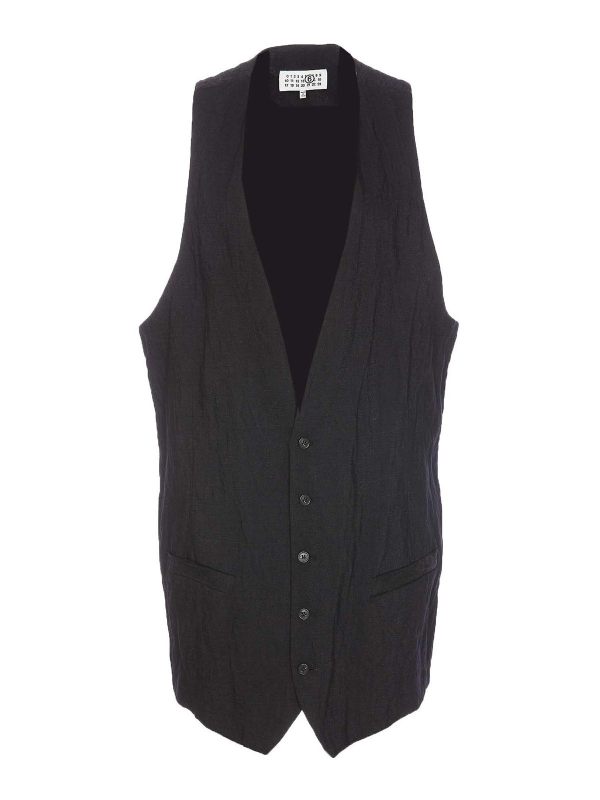 MM6 Maison Margiela Gilet - Noir