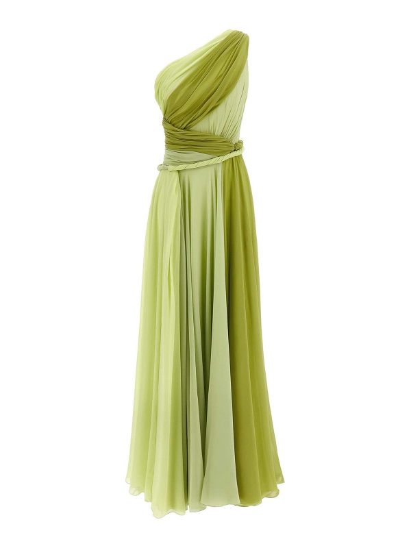 Giambattista Valli Robe Au Genou - Vert