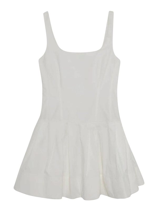 Jonathan Simkhai Robe Au Genou - Blanc