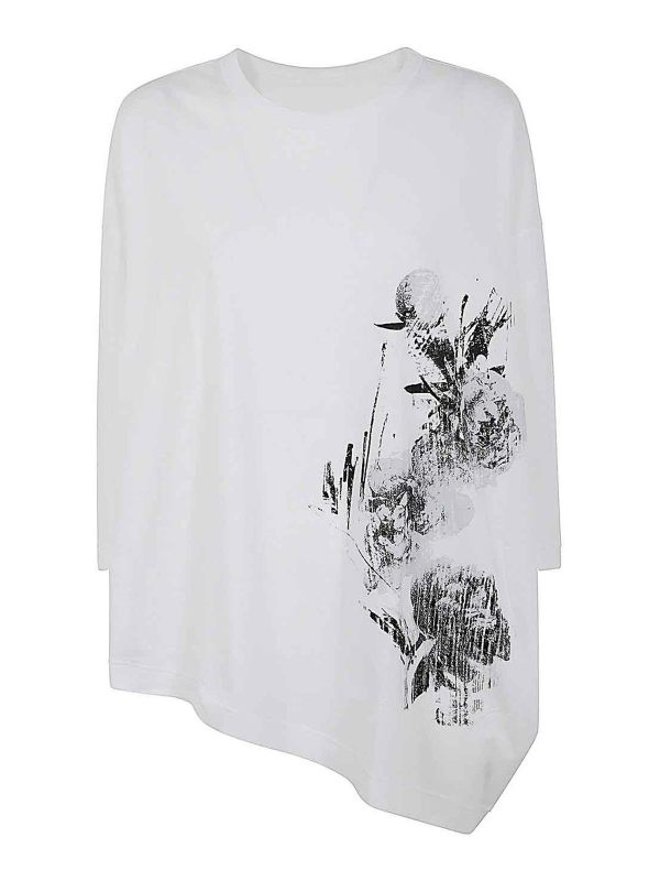 Y'S T-Shirt - Blanc