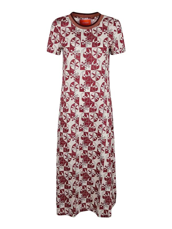 La DoubleJ Robe Au Genou - Blanc