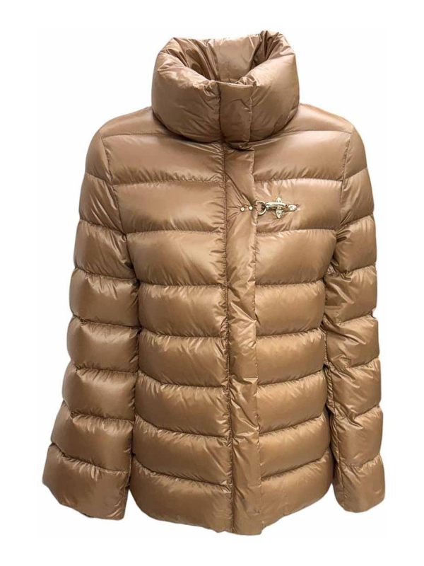 Fay Manteau Au Genou - Beige