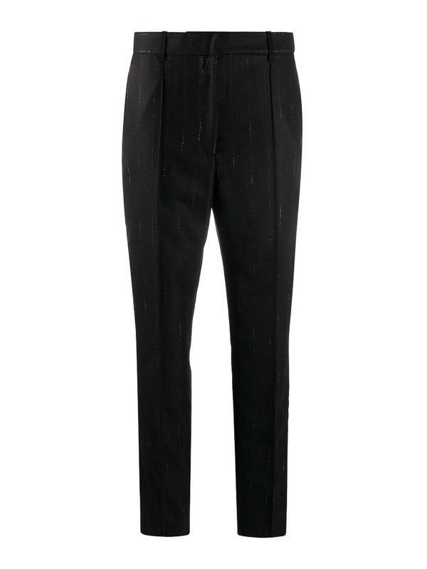 Ann Demeulemeester Pantalons Décontractés - Noir