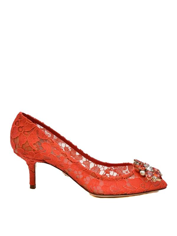 Dolce & Gabbana Chaussures À Talon - Rouge