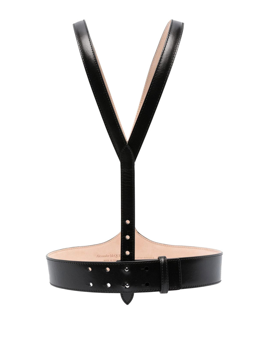 Alexander Mcqueen Ceinture - Noir