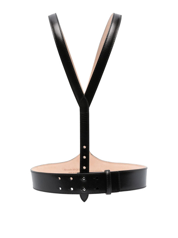 Alexander Mcqueen Ceinture - Noir
