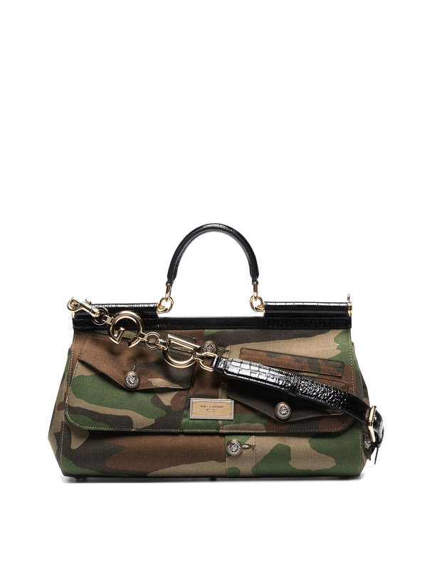 Dolce & Gabbana Sac Cabas - Vert