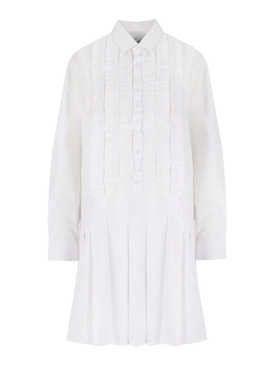 Hodakova Robe Au Genou - Blanc