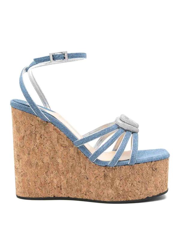 Mach & Mach Sandales - Bleu