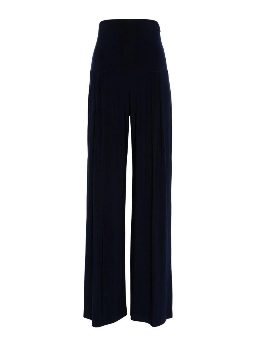 Norma Kamali Pantalons Décontractés - Bleu