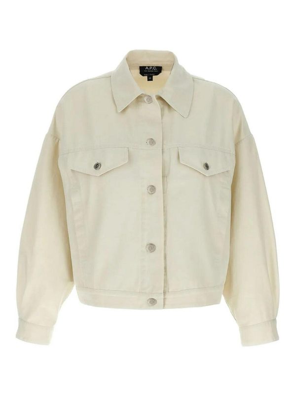 A. P.C. Veste Casual - Blanc