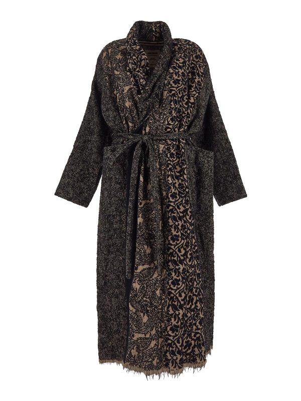 Uma Wang Manteau Court - Noir