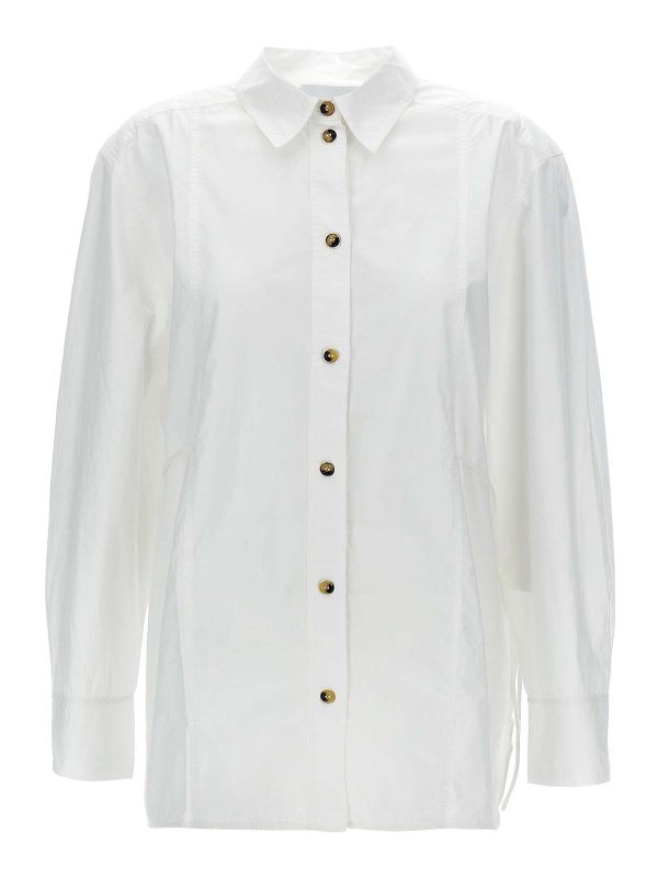 Ganni Chemise - Blanc
