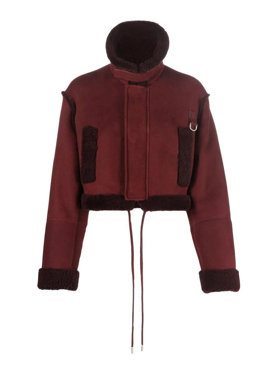 Off-White Veste Casual - Rouge Brun