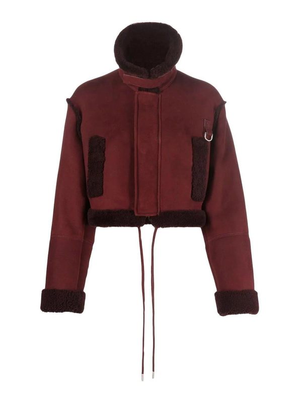 Off-White Veste Casual - Rouge Brun