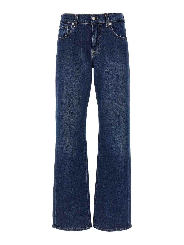7 For All Mankind Jean Bootcut - Bleu