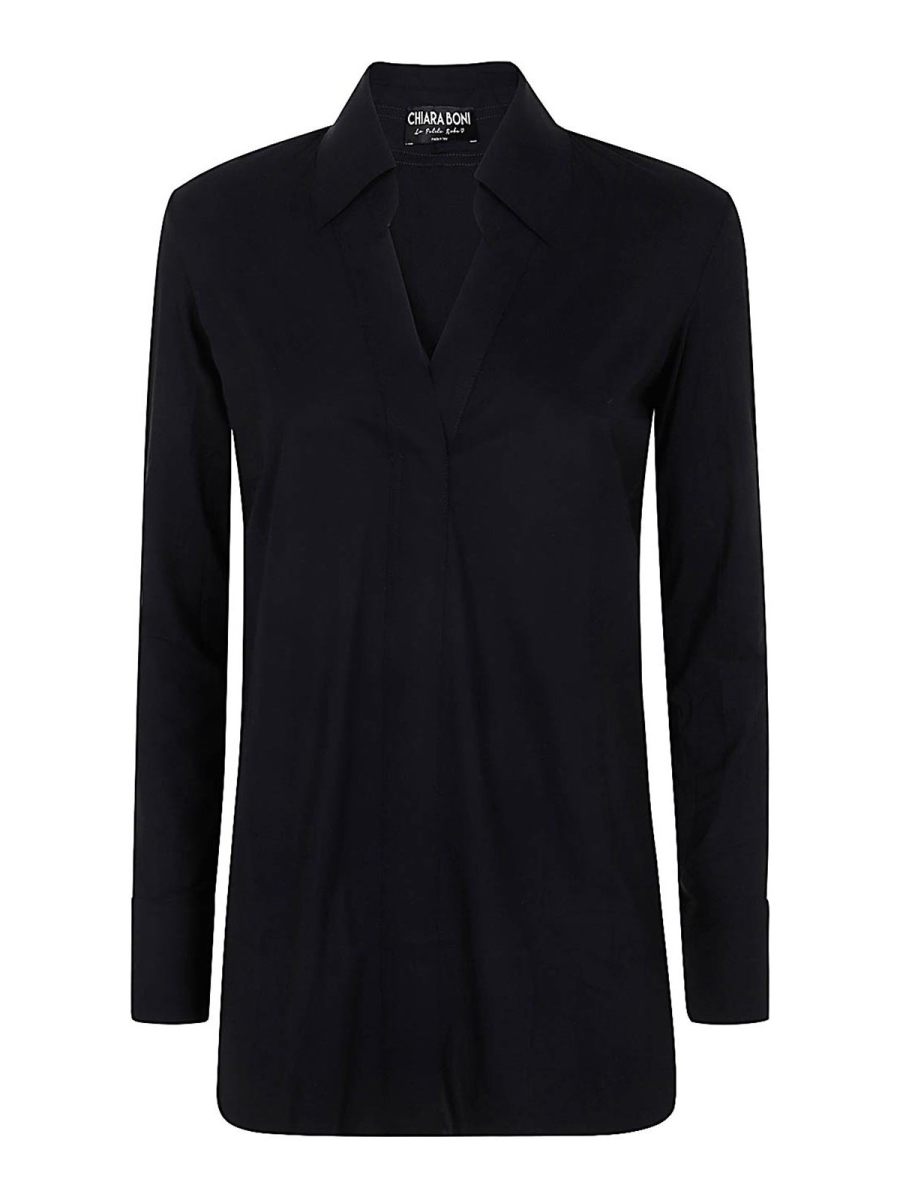 Chiara Boni La Petite Robe Chemise - Noir