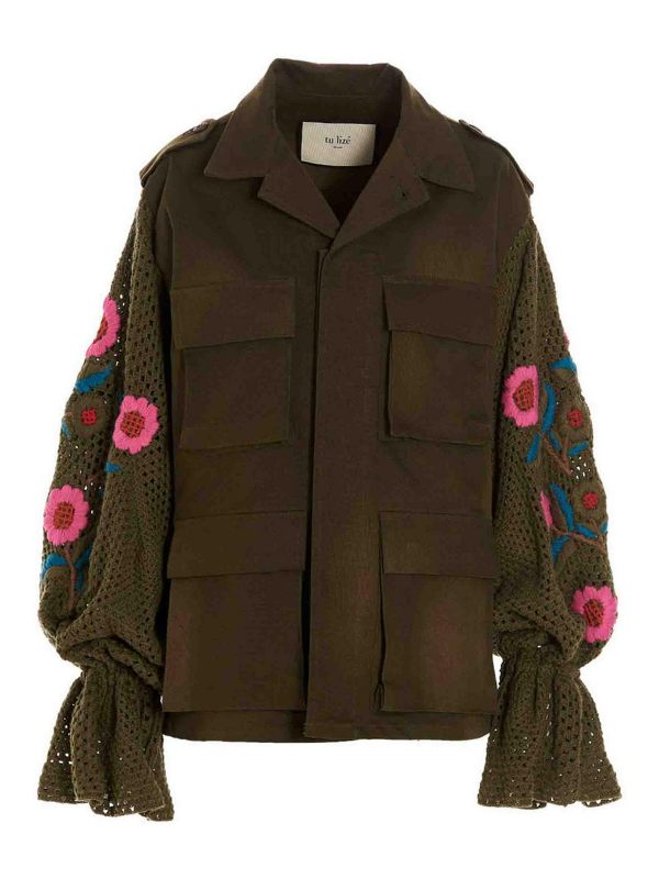 Tu Lizé Veste Casual - Vert