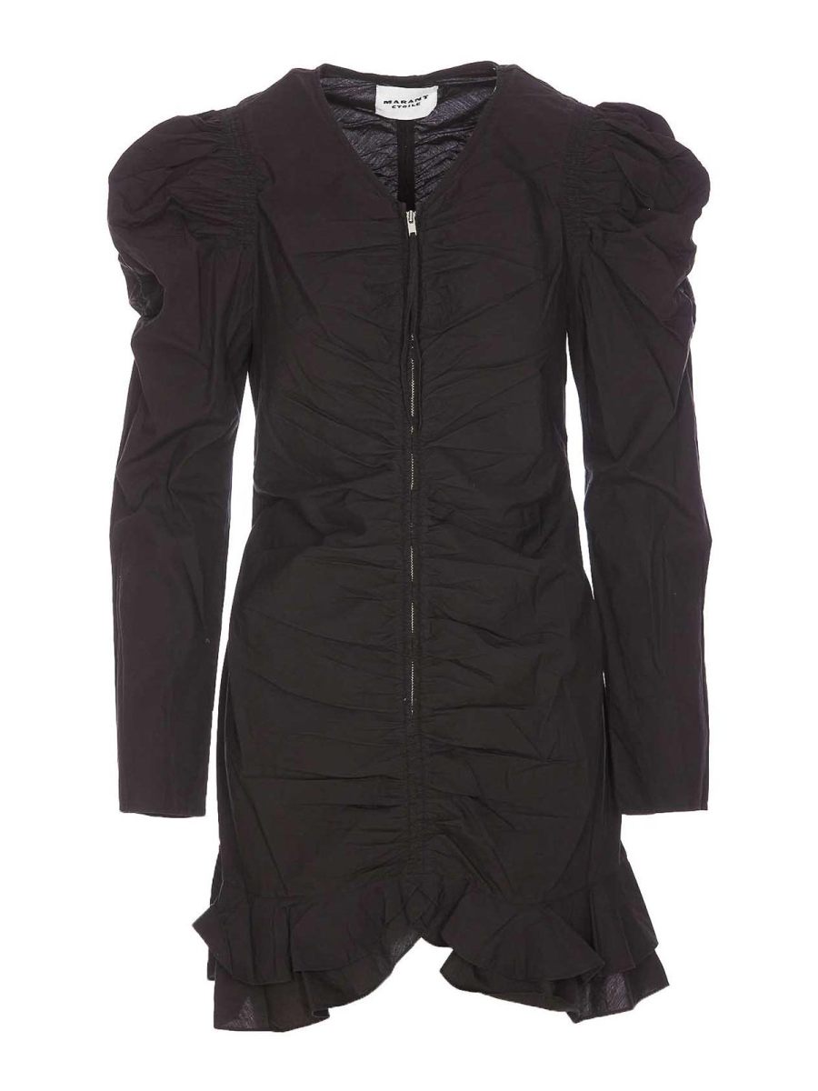 Isabel Marant Etoile Robe Au Genou - Noir