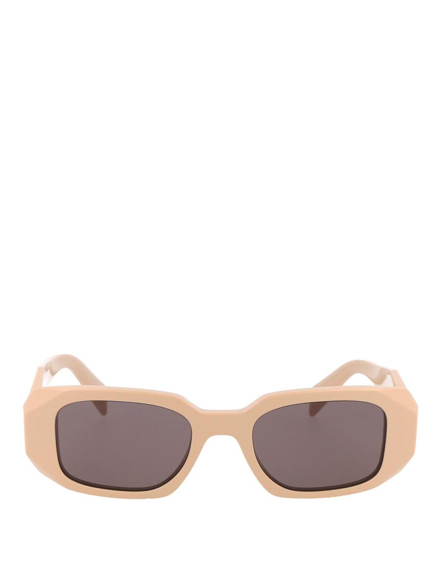 Prada Lunettes De Soleil - Beige